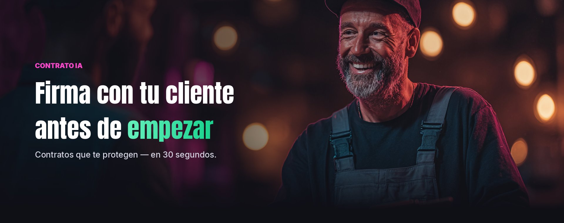 Contrato IA — Firma con tu cliente antes de empezar